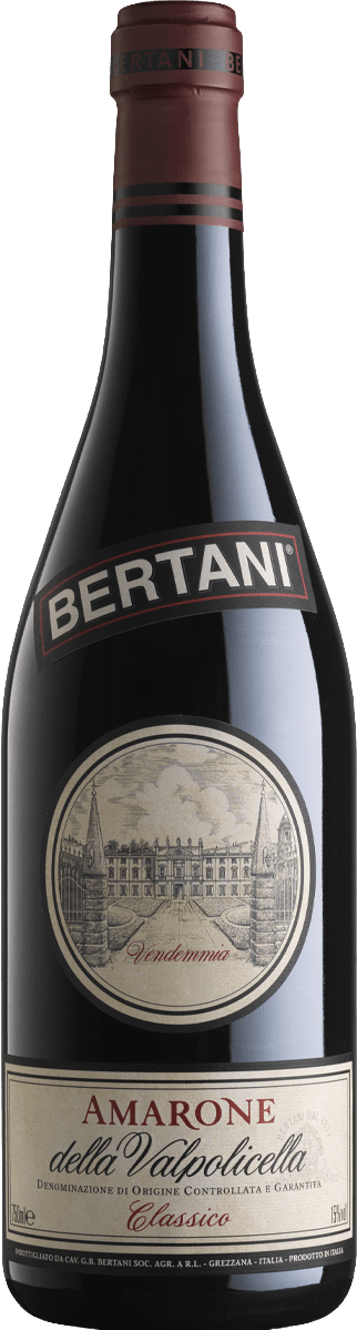 Bottiglia di Amarone della Valpolicella Classico Bertani